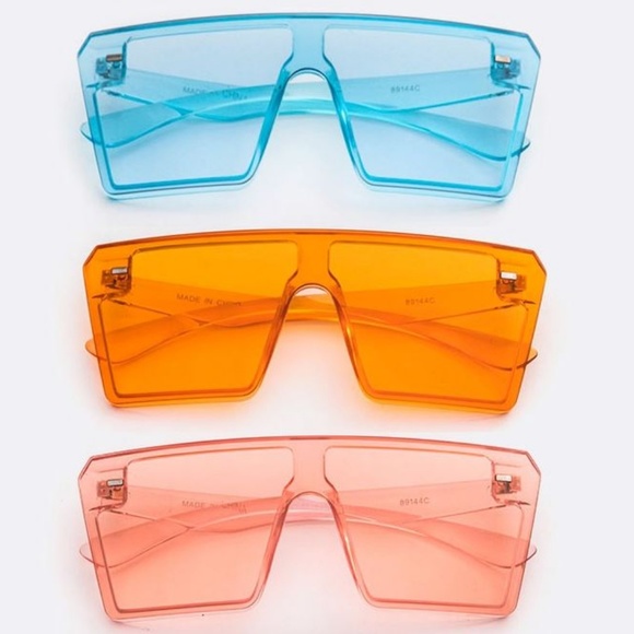 Iconic Color Shield Sunglasses - Picture 5 of 9